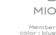 MIO Member color: blue