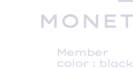 MONET Member color: black